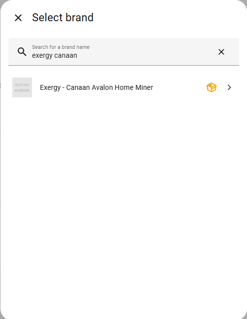 Search for Exergy Canaan integration